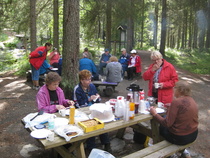 Ajatustustan vaihtoa kauniina kesäpäivänä